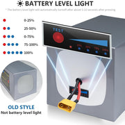 View 72V 60Ah Lithium E-Bike Battery with LED, XT90 Connector image 3