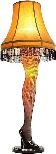 View 45-Inch Christmas Deluxe Leg Lamp, Multicolor image 1
