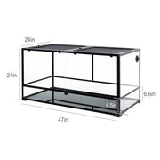 View 120gallon Extra Large Reptile Terrarium image 4