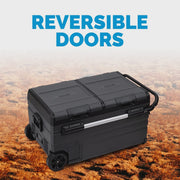View Newair 80 Qt. Portable 12v Electric Cooler with LG Compressor with Fridge and Freezer - NPR080GA00 image 6