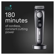 View 13-in-1 Men's Grooming Kit with Beard Trimmer, Hair Clipper, and Body Groomer image 5