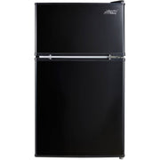 View Arctic King 3.2 Cu ft Two Door Mini Fridge with Freezer, Stainless Steel, E-Star image 3