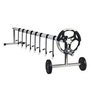 View 18FT Aluminum Pool Solar Cover Reel – Complete Reel Set image 1
