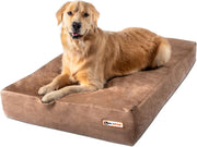 View Fashion oversized dog bed (XL size, dark gray) - Thickness 7 inches, soft and comfortable, ergonomic cushion - Oversized dog bed - Durable and washable microfiber cover image 4