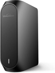 View 3.5-inch external hard drive, supporting USB 3.2 Gen2 Type-C interface, suitable for PCs, Macs, desktops, laptops, and televisions (black) image 1