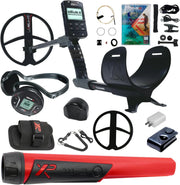 View Fast Multi Frequency Metal Detector with 11'' FMF Search Coil and MI-6 Pinpointer, Black image 1