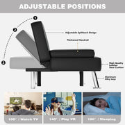View Modern Convertible Folding Futon Sofa Bed image 4