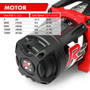 View 13500 lb Load Capacity Electric Winch for Towing Truck Off Road image 4