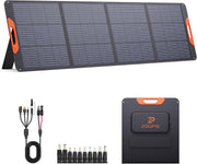 View 200 Watt Portable Solar Panel for Power Station,RV Essentials,200W 20V Foldable Solar Charger with Solar Cable,23.5% High Efficiency IP67 Waterproof 4 Kickstands for Camping RV Road Trip image 4
