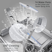 View Countertop Dishwasher With 5-Liter Built-in Water Tank image 2