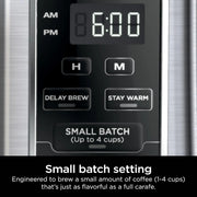 View Programmable coffee machine, featuring two brewing modes, adjustable pre-heating plate and delayed brewing function image 3