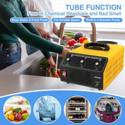 View Ozone Generator 40,000 mg/hour, Dual Mode, Professional O3 Odor Eliminator, Equipped with a booster pump, 20,000 mg, 20,000 mg and 500 mg three timing functions, applicable area 7000 square feet, highly suitable for home and car use. image 3