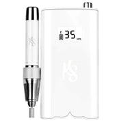 View Electric drill | Portable, rechargeable and wireless | White image 4