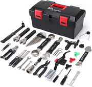 View Bike Bicycle Repair Tool Kit 34 Piece Multi Tool Bicycle Maintenance Set for Road Bikes and Mountain Bikes with Tool Box image 2