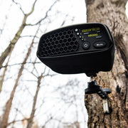 View For the ozone generator for hunting, it has an enhanced output setting | An odor control device with 3 operation modes | An ozone odor elimination machine with a rechargeable battery and a tree-hanging device image 2