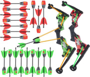 View 2. Master Controller Bow, 20 Zynix Whistle Arrows, 2 Parachute Replacement Parts, 2 Shoulder Straps and 4 Arrow Bags - Long-distance Outdoor Equipment image 1