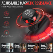 View Exercise bike - An indoor cycling bike with readable magnetic resistance and belt drive function image 3