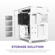 View H9 Flow Dual-Chamber ATX Mid-Tower PC Gaming Case image 3