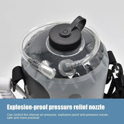 View Outdoor sports water bag, portable solar shower set, with pressure foot pump, foldable travel water storage device, suitable for camping, beaches, travel and activities. image 4