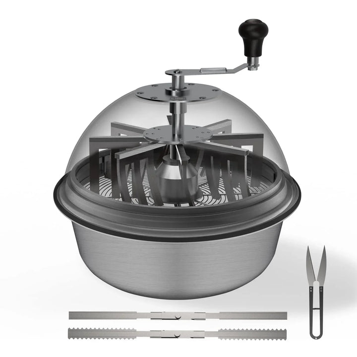 16" Bud Leaf Bowl Trimmer with Stainless Steel Blades