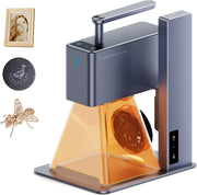 View Light engraving machine, with wheels, portable and handheld laser engraving machine, suitable for engraving on wood, metal, leather and plexiglass. Laser cutting kit, equipped with multi-functional rotating wheels. image 1