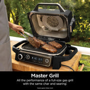View 7-in-1 Multi-functional (Barbecue, Slow Roast, Bake, Air Fry, Dehydration, Grill, Smoking) | Portable and highly weather-resistant | Capable of cooking up to 6 steaks and 30 hot dogs | Includes wood pellet fuel image 4