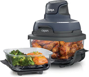 View Air fryer can be used in conjunction with microwave ovens, refrigerators and dishwashers. It is made of non-toxic glass material and features a portable cooking system with a capacity of 4 gallons. It comes with 6 glass containers and a sealing lid, image 1