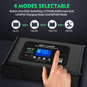 View 36 Volt Golf cart Charger 18-Amp Smart Charger, Car Battery Charger,Trickle Charger,36V,18-Amp and 48V,13-Amp,Lithium,LiFePO4,Lead-Acid AGM/Gel/ image 2