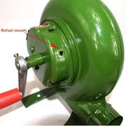View Blower Popcorn Fan, Manual BBQ Forge Air Blower with Hand Crank for Camping Picnic Outdoor - 80W-350W(150W) image 2