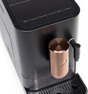 View Automatic coffee grinder coffee machine, built-in milk frother, adjustable coffee bean grinder, one-button brewing function image 2