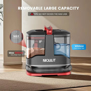 View Portable Spot Cleaner Machine for Carpet and Upholstery, 15Kpa Powerful Suction for Pet Stain, Couche & Car, with Dual BrushHeads & Self-Cleaning System, Spot Cleaner for Area Rug, Stair and Furniture image 3