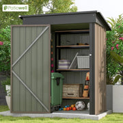 View 5x3 FT Outdoor Storage Shed for Backyard Garden Patio Lawn image 3
