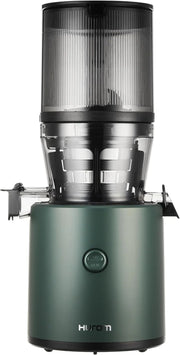 View Cold press juicer, easy-to-clean chewing-style slow juicer, coarse filter screen, automatic feeding, no need for operator intervention, household size, quiet motor, easy assembly (kale/deep green) image 1