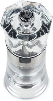 View 5.5-inch model, transparent salt and pepper grinding set image 3