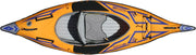 View Advanced frame sport inflatable kayak - Lightweight day hiking kayak, equipped with a backpack and an inflation pump - 10 feet 5 inches - 26 pounds - Orange image 2