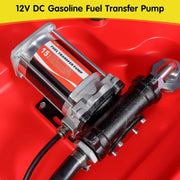 View Portable 48 Gallon Fuel Tank with Pump for Gasoline & Diesel, 15GPM High Flow Rate 12V DC Self-Priming Fuel Transfer Pump, 13.1ft Hose, Auto Fueling Nozzle, for Easy Fuel Transportation image 4