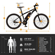 View Electric Bike for Adults with 360Wh Removable Battery image 2