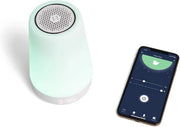 View Night light, enhanced wake-up reminder audio monitor, white noise soothing device, infant sleep training device, children's alarm clock, night light image 2
