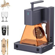 View Light engraving machine, with wheels, portable and handheld laser engraving machine, suitable for engraving on wood, metal, leather and plexiglass. Laser cutting kit, equipped with multi-functional rotating wheels. image 3