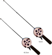 View Ponds Pole Outdoor Sport Fishing Winter Ice Fishing Rod Mini Accessories for Outdoor Fishing Portable Supply (Size : 52CM) image 2
