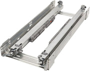 View 5-inch pull-out storage rack, suitable for bottom cabinets in kitchens/bathrooms, with a soft-closing slide rail for a spice rack/food storage rack, made of wood material image 3