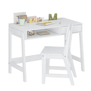 View Kids Desk and Chair Set for Kids with Drawers image 1