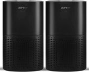 View 240 units of high-efficiency air filters for large spaces in households - with a coverage area of up to 1000 square feet - with a filtration rate as high as 99.9%, capable of removing pollutants, smoke, pollen, and dust - quiet and efficient air filt image 2