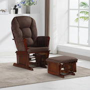 View Lennox Furniture Glider Rocker Combo Espresso Beige image 3