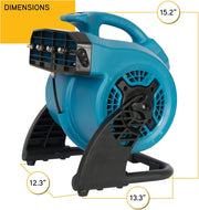 View Filter fan FM-48, outdoor cooling type, sturdy and durable, powerful in performance, high wind speed, three-speed adjustment, highly suitable for use in camping, courtyards, picnics and other occasions. image 3