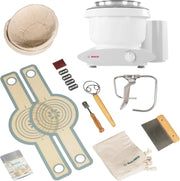 View Blender: 500 watts, 6.5-gallon capacity, with corded mixing paddle, dough hook, and nutritional machine dough extension hook combo set image 3