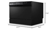 View COMFEE' Portable Countertop Dishwasher for Dorm, RV& Apartment image 3