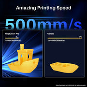 View Printer with Auto Bed Leveling, Dual-Gear Direct Extruder, Dual Lead Screw Drive, Removable Capacitive Screen, 8.85x8.85x11in Large Printing Size image 4