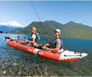 View 68309EP Excursion Pro K2 Inflatable Kayak Set: Includes Deluxe 86in Kayak Paddles and High-Output Pump – SuperTough PVC – Adjustable Bucket Seat – 2-Person – 400lb Weight Capacity image 3