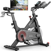 View Exercise bike - An indoor cycling bike with readable magnetic resistance and belt drive function image 2